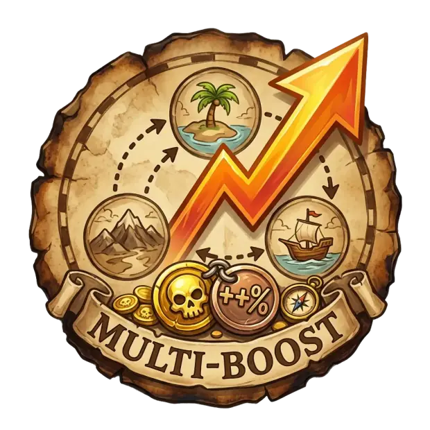 Winner Island multi-boost artwork